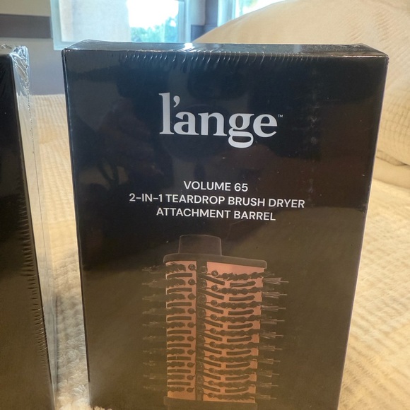 Lange Black and Pink Hair Tool Set - Picture 2 of 5